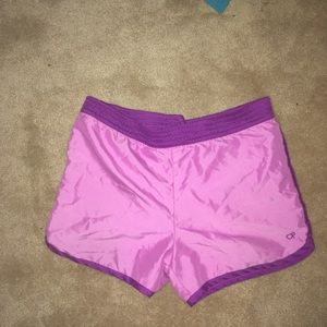 purple op athletic shorts